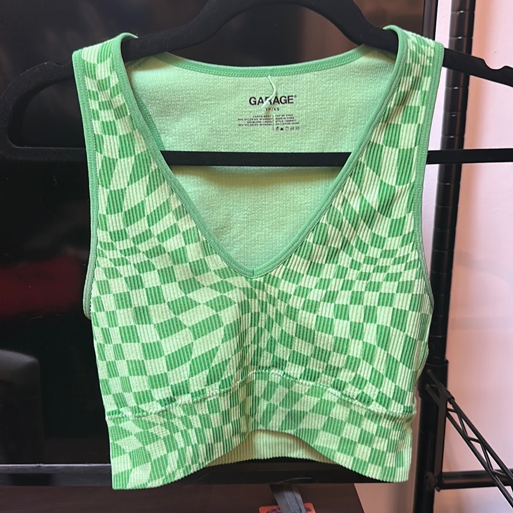 garage crop top
